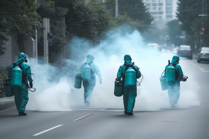 背影卫生防疫健康守护消毒抗击疫情户外摄影公益广告,高清,摄影图,摄影图片,图片大全,摄影图免费下载